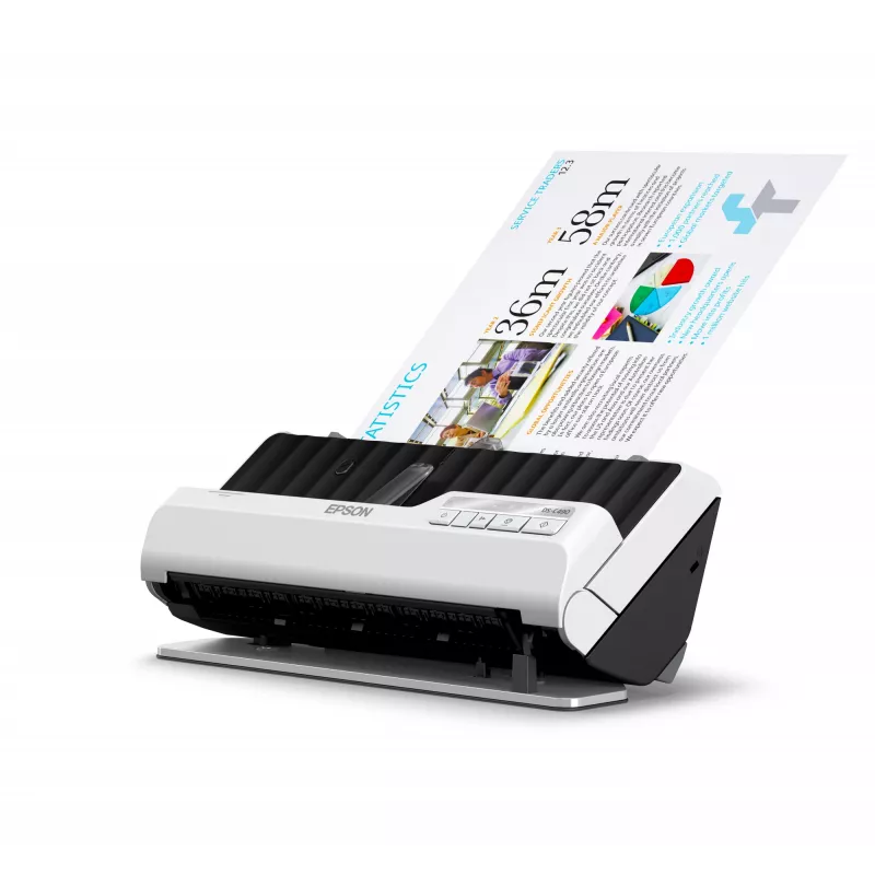 Epson DS-C490 ADF + Einzugsscanner 600 x 600 DPI A4 Schwarz, Weiß