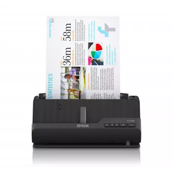 Epson ES-C320W ADF + Einzugsscanner 600 x 600 DPI A4 Schwarz