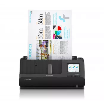 Epson ES-C380W ADF + Einzugsscanner 600 x 600 DPI A4 Schwarz