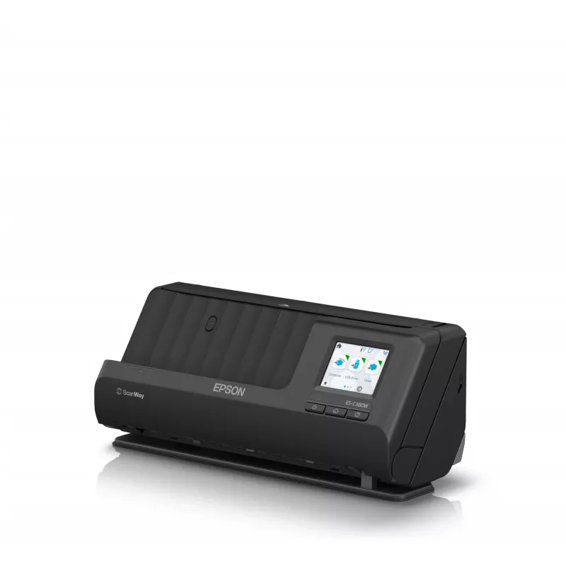 Epson ES-C380W ADF + Einzugsscanner 600 x 600 DPI A4 Schwarz
