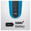 Braun Series 3 310BT Elektrorasierer – Nass- & Trockenfolienrasierer mit Barttrimmer-Aufsätzen