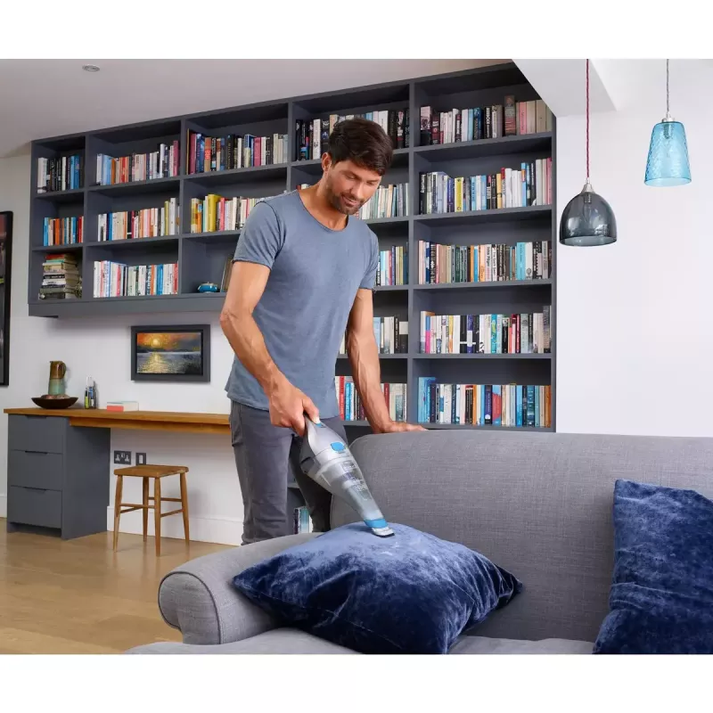 Handstaubsauger Schwarz & Decker NVC215WA-QW — Trocken beutellos 0,385 L, 882 l/min Luftstrom, 10 min Laufzeit
