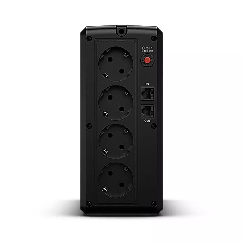 CyberPower UT1050EG Line-Interactive-USV, 1050 VA (1,05 kVA), 630 W, AVR, Schuko-Steckdosen, Tower