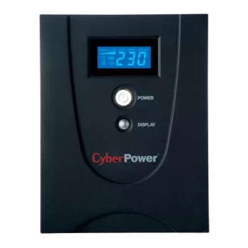 CyberPower Value2200EILCD Line-Interactive-USV, 2200 VA (2,2 kVA), 1320 W, 6x IEC C13, AVR, LCD, USB, Tower, 230 V