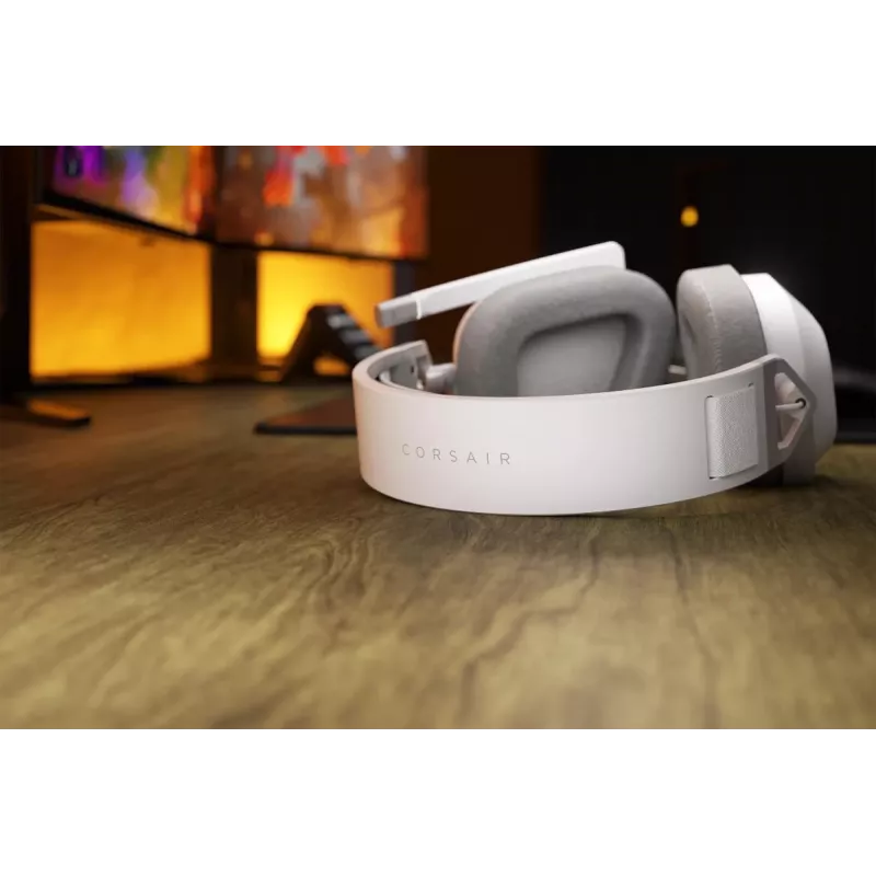 CORSAIR Gaming-Headset HS80 MAX – kabellos – Weiß