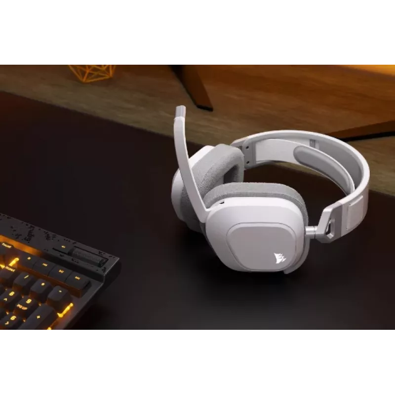 CORSAIR Gaming-Headset HS80 MAX – kabellos – Weiß