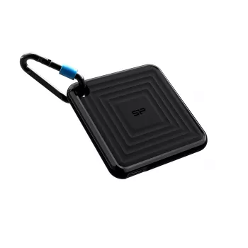SILICON POWER Tragbare SSD - Pc60 - 2TB - USB 3.2 - Schwarz
