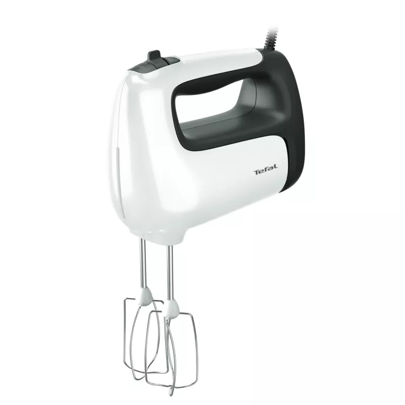 Handmixer Tefal Prep'Mix HT4621 — 500 W, 5 Geschwindigkeiten, Metallbesen, weiß