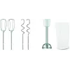 Handmixer Tefal Prep'Mix HT4621 — 500 W, 5 Geschwindigkeiten, Metallbesen, weiß