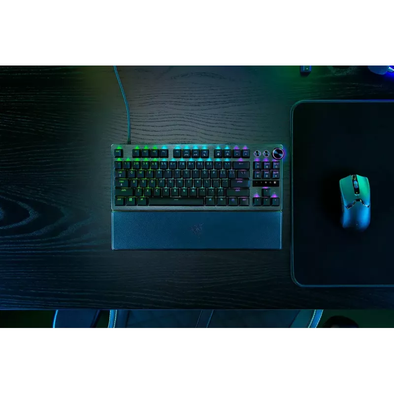 Razer Huntsman V3 Pro Tenkeyless Tastatur Optischer Switch RGB Schwarz