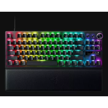 Razer Huntsman V3 Pro Tenkeyless Tastatur Optischer Switch RGB Schwarz
