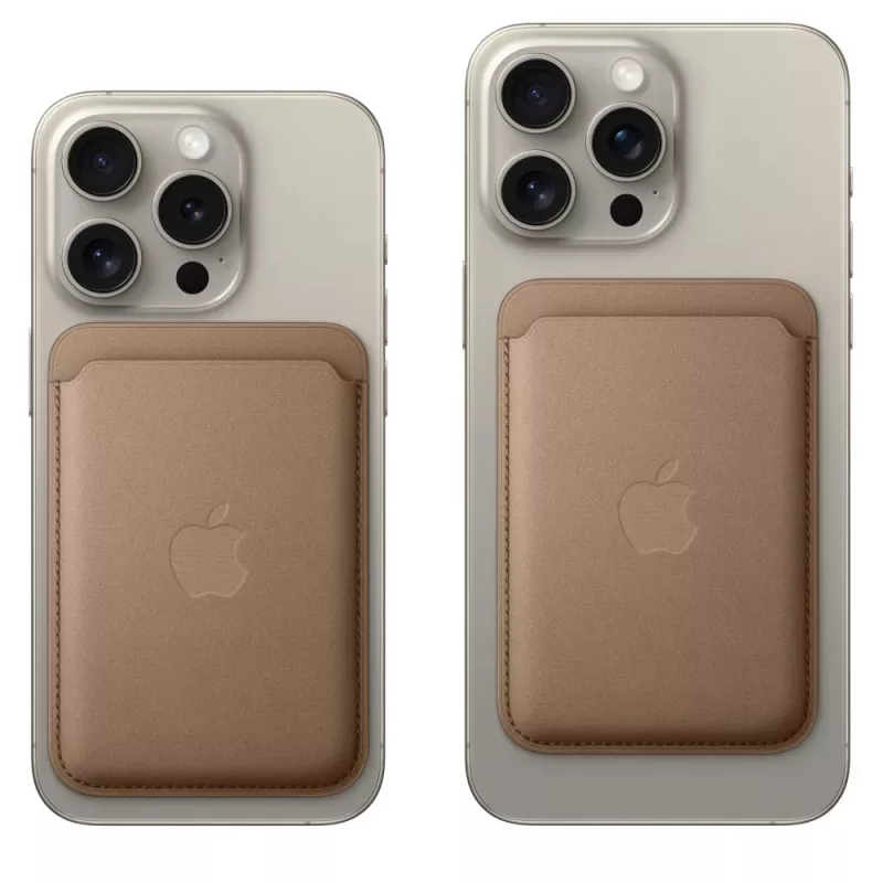Apple FineWoven Wallet mit MagSafe Taupe