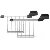 Philips Daily Collection HD2583/90 Toaster, 2 Schlitze, 8 Stufen, 600 W, Schwarz