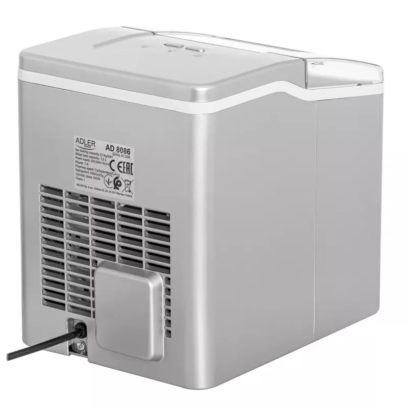 Eiswürfelbereiter Adler AD 8086 Leistung 100 W Silber