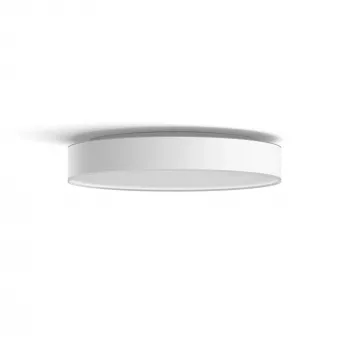 Philips Hue White ambience Enrave Deckenleuchte groß, Smarte Deckenleuchte, Bluetooth, Weiß, LED, Metall, Nicht austauschbare(s) Leuchtmittel