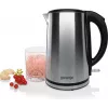 Gorenje K15DWS Wasserkocher 1,5 l 2200 W Schwarz, Edelstahl