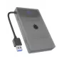 ICY BOX IB-AC603b-U3 HDD/SSD-Gehäuse Anthrazit, Schwarz 2,5 Zoll