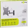 Goobay TV-Wandhalterung Basic FULLMOTION (S) 15 kg 23-42 Zoll
