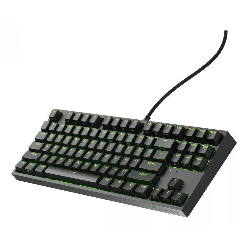 GENESIS Thor 404 TKL Tastatur Gaming USB QWERTY US-Englisch Schwarz