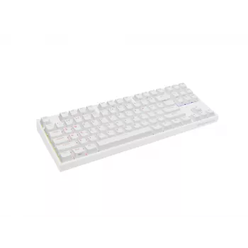 GENESIS Thor 404 TKL Tastatur Gaming USB QWERTY US International Weiß