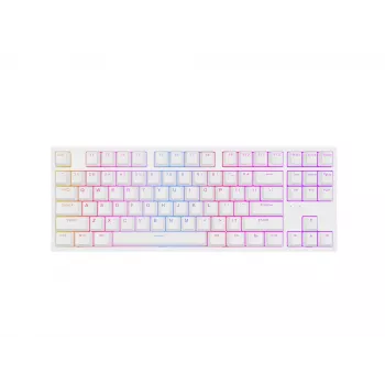 GENESIS Thor 404 TKL Tastatur Gaming USB QWERTY US International Weiß