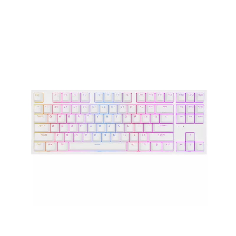 GENESIS Thor 404 TKL Tastatur Gaming USB QWERTY US International Weiß