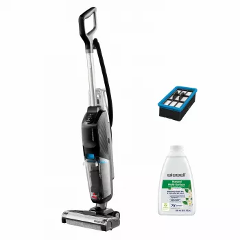 Bissell CrossWave HF2 Select Stickstaubsauger AC Nass- und Trockensauger beutellos 0 L 340 W Schwarz, Blau, Grau