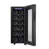 Thermoelektrischer Weinkühler Adler AD 8083 — 12 Flaschen, freistehend, schwarz, 33 L, 12–18 °C