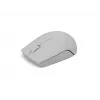 Kabellose Lenovo Compact Maus Arctic Grey — Beidhändig, RF Wireless, 1000 DPI, 3 Tasten, batteriebetrieben