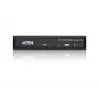 ATEN 2-Port HDMI Audio/Video-Splitter 4Kx2K, HDMI, 2x HDMI, 4096 x 2160 Pixel, Schwarz, Metall, 4K Ultra HD