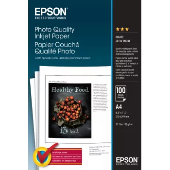 Epson Photo Quality Inkjet-Papier – A4 – 100 Blatt