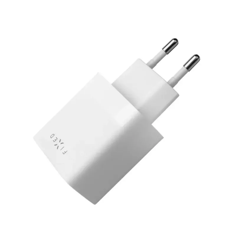 Ladegerät für Mobilgeräte FIXED FIXC17N-2U-WH AC Schnellladung Smartphone Tablet Weiß