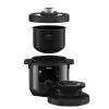Multicooker-Dampfgarer Tefal Turbo Cuisine & Fry CY7788 — 7,6 l, 1200 W, 15 Programme, schwarz