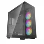 PC-Gehäuse DeepCool CH780 Tower — Full Tower, E-ATX-Unterstützung, gehärtetes Glas, aRGB, USB-C, max. GPU 480 mm