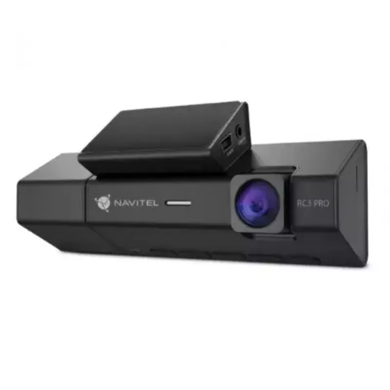 Dashcam Navitel RC3 PRO Autokamera — Full HD 1920x1080, 106° Winkel, Dual-Kamera, IPS 3,16 Zoll Display, MicroSD bis zu 128 GB, USB-Stromversorgung