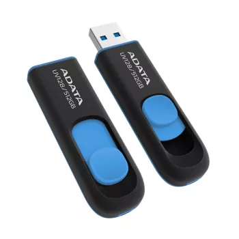 ADATA UV128 USB-Flash-Laufwerk 512 GB USB Typ-A 3.2 Gen 1 (3.1 Gen 1) Schwarz, Blau
