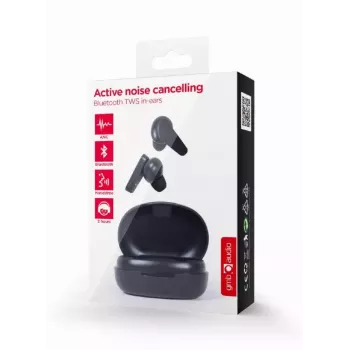 GEMBIRD Wireless TWS In-Ear Headset Malmo mit ANC - Stereo - Bluetooth - Schwarz