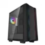 PC-Gehäuse DeepCool CC560 ARGB V2 Midi-Tower Schwarz — ATX/Micro-ATX/Mini-ITX, gehärtetes Glas, aRGB, unterstützt bis zu 370 mm GPU