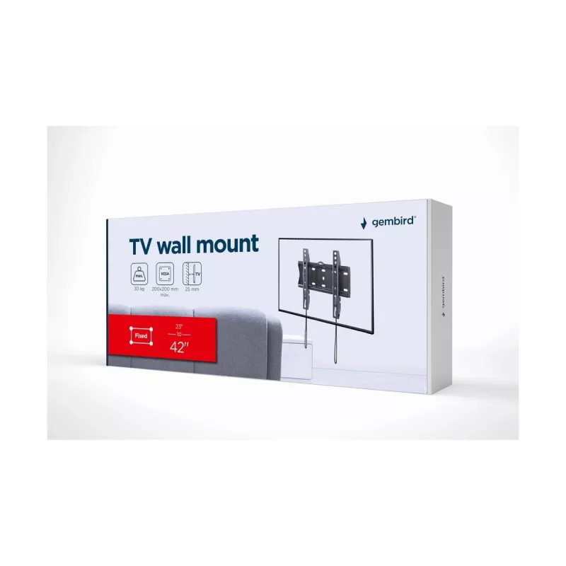 GEMBIRD TV-Wandhalterung (fest), 23in-42in