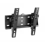 Wand-TV-Halterung Gembird WM-42T-02 für 23-Zoll–42-Zoll-TVs, neigbar -12°/+12°, VESA 75x75–200x200, 30 kg, schwarz, 5,3 cm