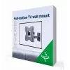 TV-Wandhalterung Gembird WM-42ST-01 106,7 cm 20 kg Schwarz