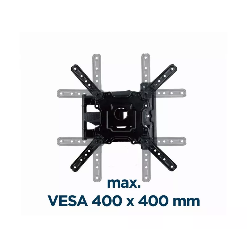 GEMBIRD Premium Vollbewegliche TV-Wandhalterung, 32 Zoll–55 Zoll, 32 kg