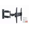 TV-Wandhalterung Gembird WM-55ST-02 für 32–55 Zoll Bildschirme, VESA 100x100–400x400, neigbar -5°–8°, 6,5–61 cm Wandabstand, 30 kg, Schwarz