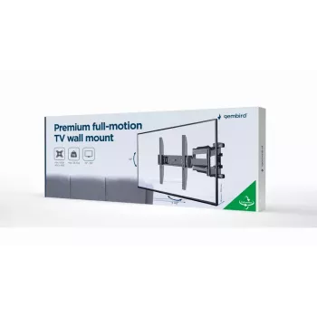 TV-Halterung Gembird WM-58ST-01 Stahl 58 Zoll 36,4 kg Tragkraft