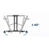 TV-Halterung Gembird WM-58ST-01 Stahl 58 Zoll 36,4 kg Tragkraft