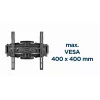 TV-Halterung Gembird WM-58ST-01 Stahl 58 Zoll 36,4 kg Tragkraft