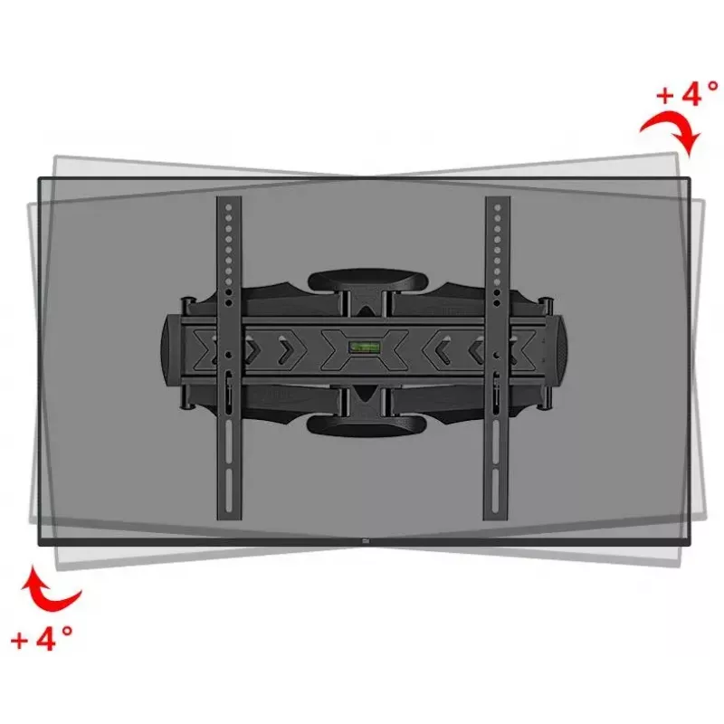 TV-Halterung Gembird WM-58ST-01 Stahl 58 Zoll 36,4 kg Tragkraft