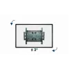 Wandhalterung für TV Gembird WM-80ST-01 Stahl für 40–80 Zoll Bildschirme, 50 kg, VESA 100×100–600×400, neig- und schwenkbar