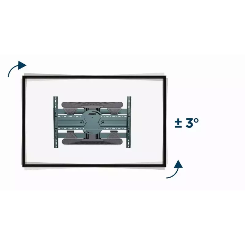 GEMBIRD Rotierende Full-Motion-TV-Wandhalterung, 40 Zoll – 80 Zoll