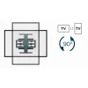 GEMBIRD Rotierende Full-Motion-TV-Wandhalterung, 40 Zoll – 80 Zoll